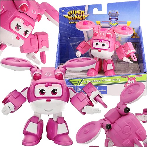 SUPER WINGS FRUNIA ROBOT LIETADLO POHYBLIVÝ VRTUĽNÍK so závratnou postavou