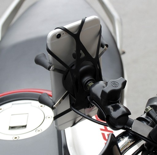 Držiak telefónu na riadidlá motocykla 3D