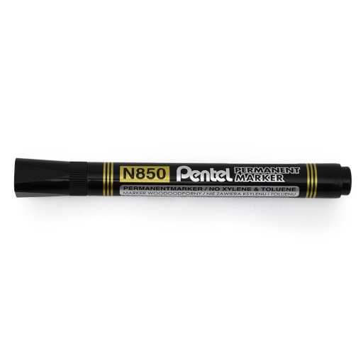 Permanentný popisovač PENTEL N850 ČIERNY okrúhly hrot