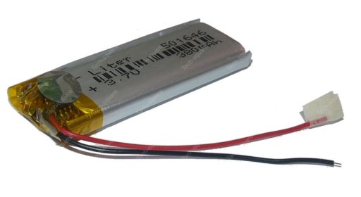 Nabíjateľná batéria Mp4 Mp5 RC 501646 380mAh