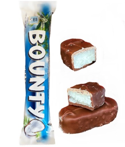BOUNTY tyčinka kokosová čokoláda 57g
