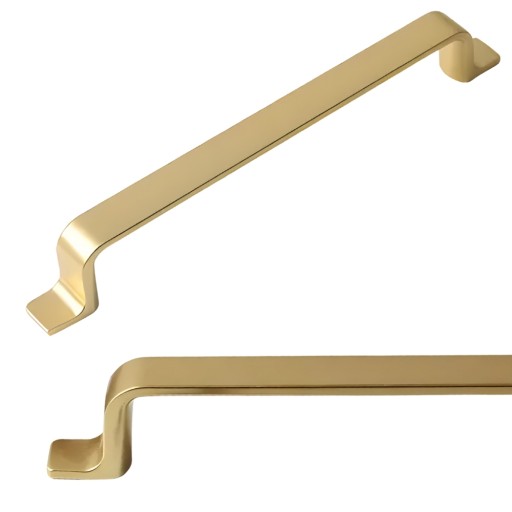ZÁBRADLIE ÚCHYTKA NA NÁBYTOK KUCHYŇSKÉ ZÁSUVKY ZLATÝ LOFT RETRO MODERNÝ 128