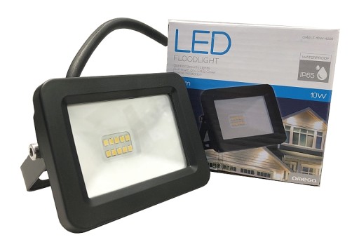 Vonkajší reflektor Halogénová LED lampa 10W 800Lm