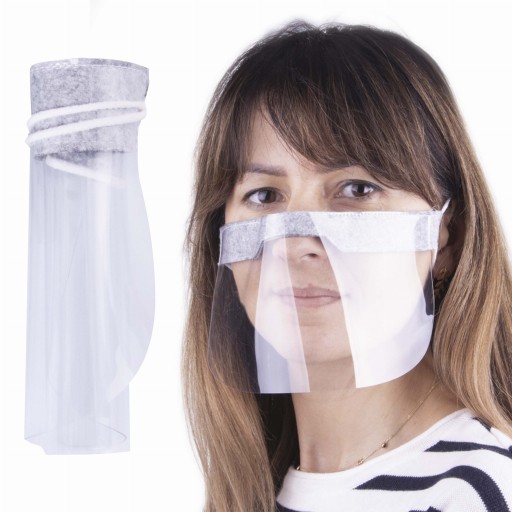 Flexibilná mini maska na tvár MASK šedá