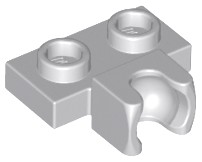 7x doska LEGO 14704, upravená 1x2 s malým hrdlom ťažnej gule na boku