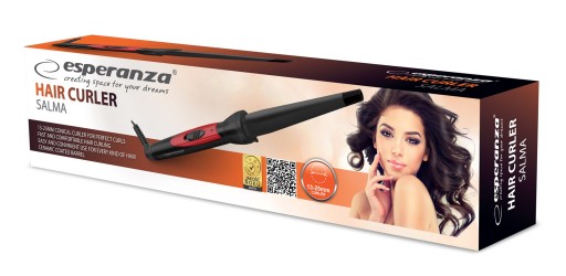 Esperanza Salma EBL007 kónická kulma čierna