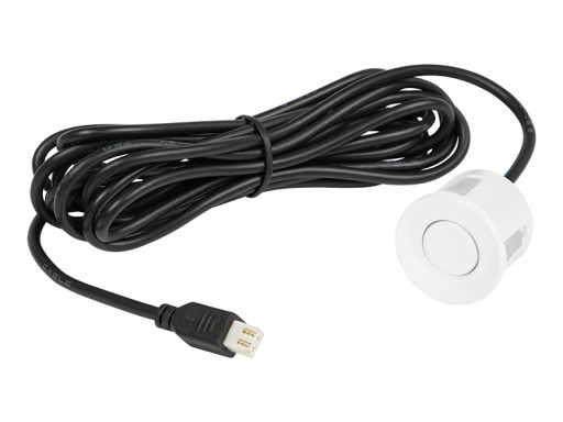 Ultrazvukový snímač biely 22mm