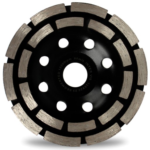 POHÁROVÝ DISK NA BRÚSENIE BETÓNU 125 SEGMENT