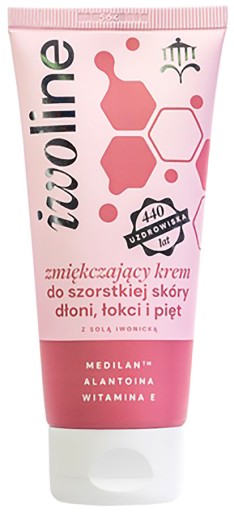 Krém zjemňujúci drsnú pokožku ruky lakte päty Iwoniczanka IWOLINE