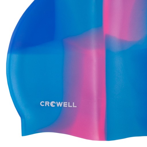 Silikónová plavecká čiapka Crowell Multi Flame