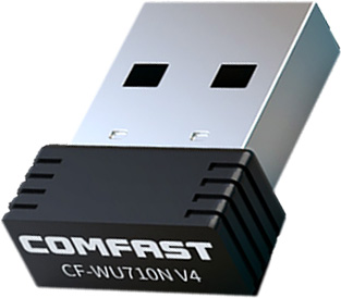 Wi-Fi SIEŤOVÁ KARTA WiFi mini USB ADAPTÉR RÝCHLY