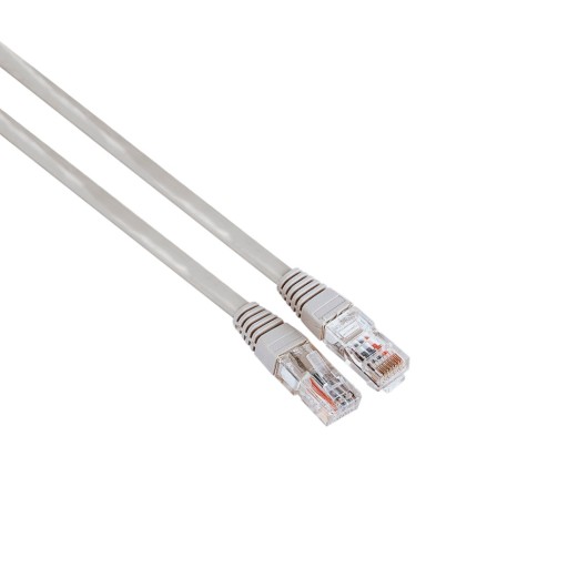 CAT5e RJ45 UTP sieťový kábel, oválny, 5 m. HAMA