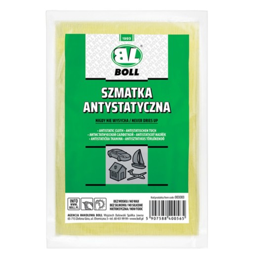 Antistatická utierka BOLL na nečistoty