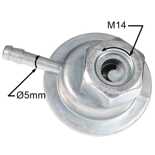 KOHÚTIK PALIVA MOTORA. SKÚTER GY6-50 4T (W