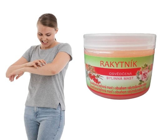 Masť na ekzém, psoriázu, atopickú dermatitídu, popáleniny, 150 ml