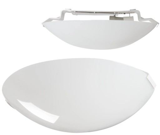 KANLUX Univerzálna LED stropná lampa PLAFMIN O 40W E27 Veľký závit Biela