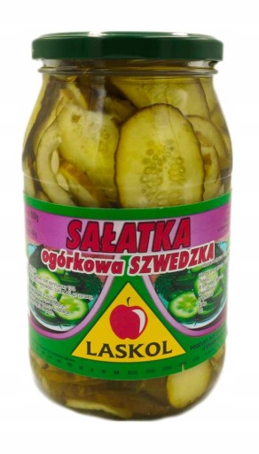 Švédsky uhorkový šalát 900 g Laskol