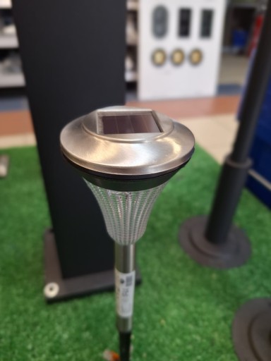 SOLÁRNE ZÁHRADNÉ LAMPY VNÚTORNÉ, OCEL VOLTENO, 4 ks