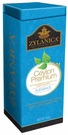 ZYLANICA ČIERNY ČAJ BATIKOVÁ KONZERVA ELEGANCE 100G