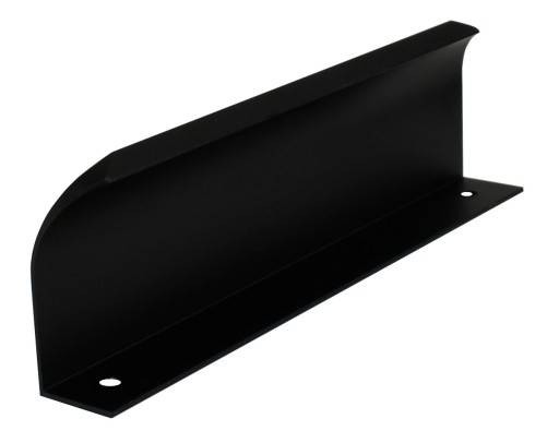 Okrajová nábytková úchytka MAT BLACK LOFT 18cm, elegantná kuchyňa UA02