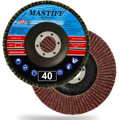 KLAPKOVÝ BRÚSNY KOTÚČ 125mm P40