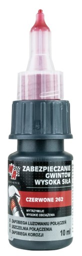 MÔJ AUTOZITNÝ LEPIDLO NA SKRUTKY ČERVENÉ 10ML