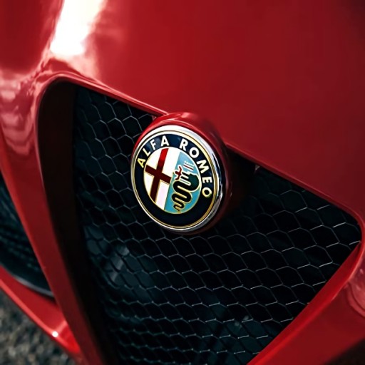 ODZNAK ZADNÝ ZNAK ALFA ROMEO 147 159 166 74mm