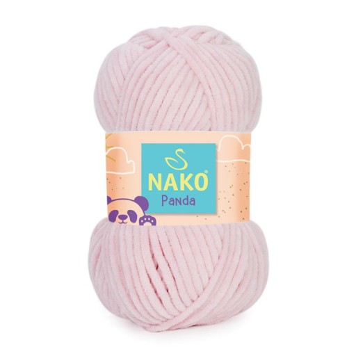Nako Panda ženilková priadza 100g 3092 svetloružová