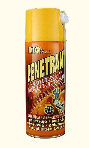 BIOLINE ODSTRAŇOVANIE HRDZE PENETRANNÝ SPREJ 400 ML