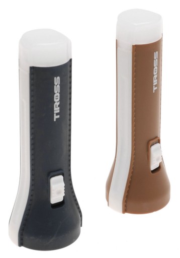 TS-2206 ručná baterka 1-LED 70lm+1-LED COB 80lm 2xAA, zelená LXTS2206Z