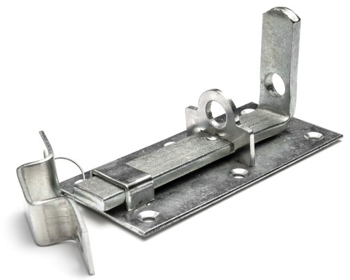 Západka dverí, západka visiaceho zámku, ROVNÁ, 130 mm