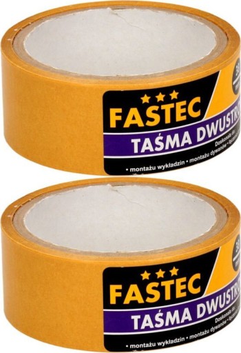 SILNÁ OBOJSTRANNÁ MONTÁŽNA PÁSKA FASTEC 48mm 25m x 2