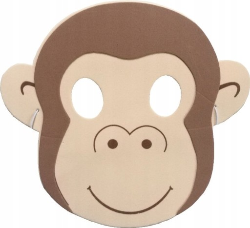 PENOVÁ MASKA ANIMALS MONKEY CM138