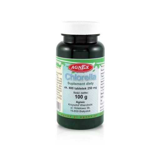 CHLORELLA 100g / cca 400 TABLETY SUPERFOOD RIAS