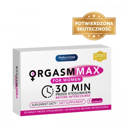 Kapsuly na libido Orgasm Max pre ženy