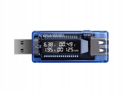 METER VOLTMETER USB AMPÉROVÝ TESTER NAPÄTÍ