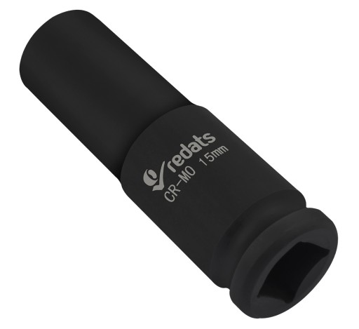 Nárazová objímka 15 mm dlhá pre kolesá s 1/2'' kľúčom
