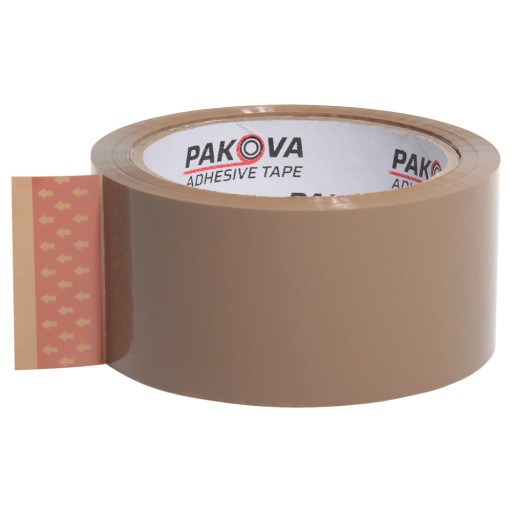 Páska baliaca 48/66r PRO PAKOVA HNEDÁ hnedá SILNÁ