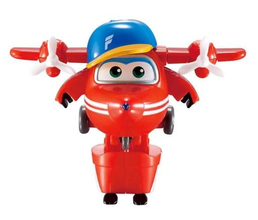 SUPER WINGS FLIP ROBOT TRANSFORMAČNÉ LIETADLO 2v1 JAZDE NA VRTULE