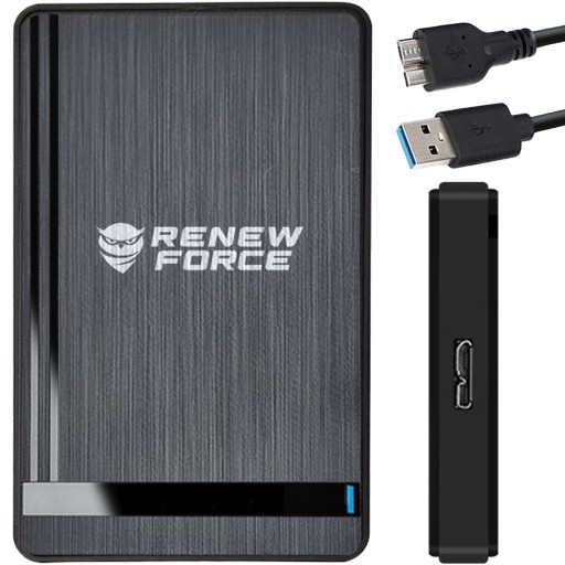 Zásuvka HDD Kryt pevného disku SSD 2,5'' SATA až 5 Gbps USB 3.0