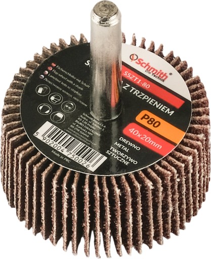 Brúsny kotúč so stopkou 40x20mm P80 Schmith
