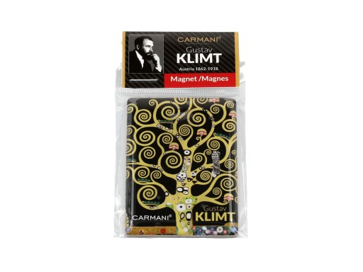 Magnet Klimt Tree of Life na sklenenú chladničku ako darček