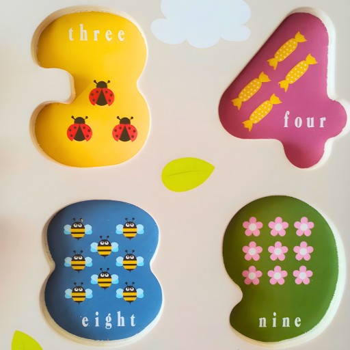 DREVENÝ ABABUS PRE DETI SORTER PUZZLE MONTESSORI NARODENINOVÝ DARČEK