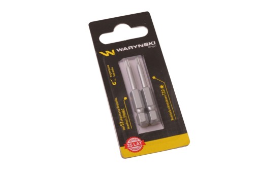 RM Skrutkovacie bity T10 50 mm Waryński sada v blistri po dvoch kusoch
