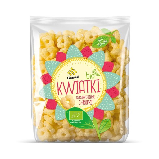 GRANEX Prírodné kukuričné lupienky BIO kvety 80g