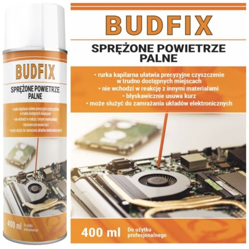 Sprej na fúkanie STLAČENÉHO VZDUCHU a COOLANT 2V1 400ml