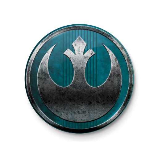 Hviezdne vojny Hviezdne vojny Hviezdne vojny Rebel Alliance Symbol Pin na batoh 2,5 cm