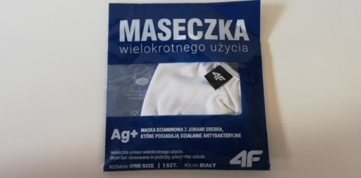 4F BIELA MASKA MASKA s iónmi striebra - 1 ks