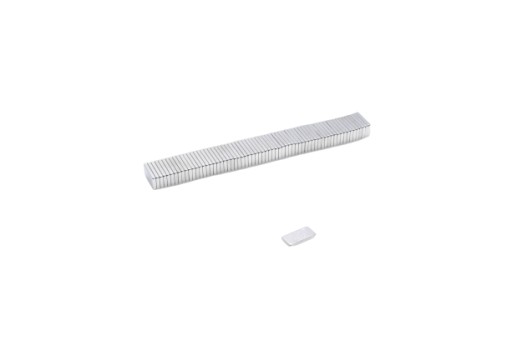 Neodymový tanierový magnet MPŁ 8x4x1 N38 50 ks.