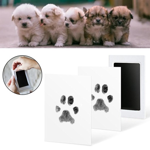 DOG MAČKA SADA TLAČKY NA TLAČ TLAČOVÁ ATRAMENT NA TLAČOVÉ ODtlačky PSA